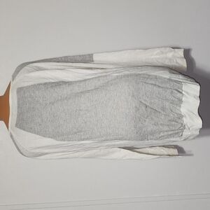 Calvin Klein Sweater Grey & White Size Xtra Large